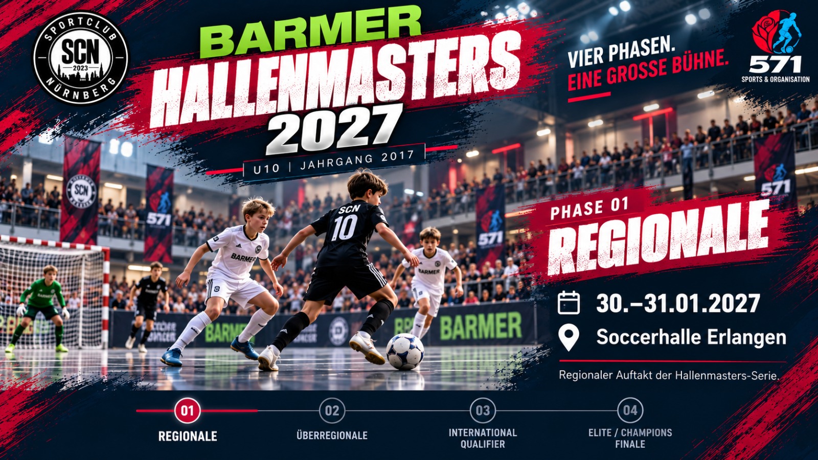 BARMER Hallenmasters 2027 – Phase 01 Regionale
